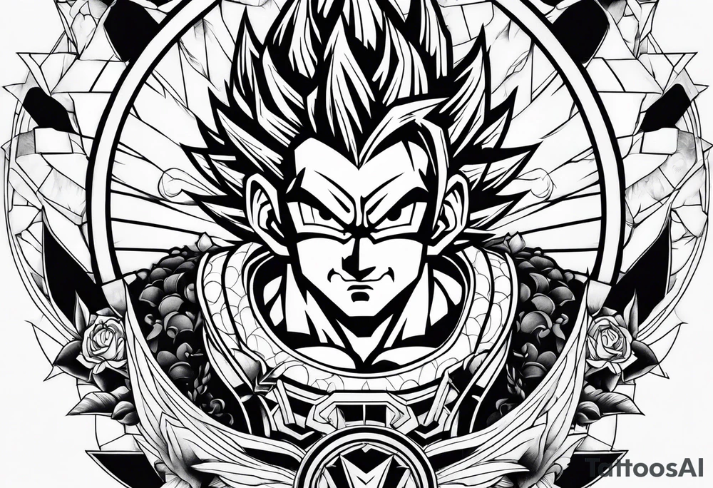 dragonball z tattoo idea