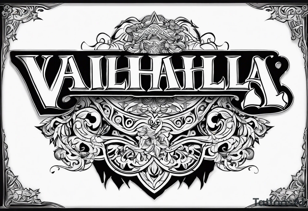 Valhalla tattoo idea