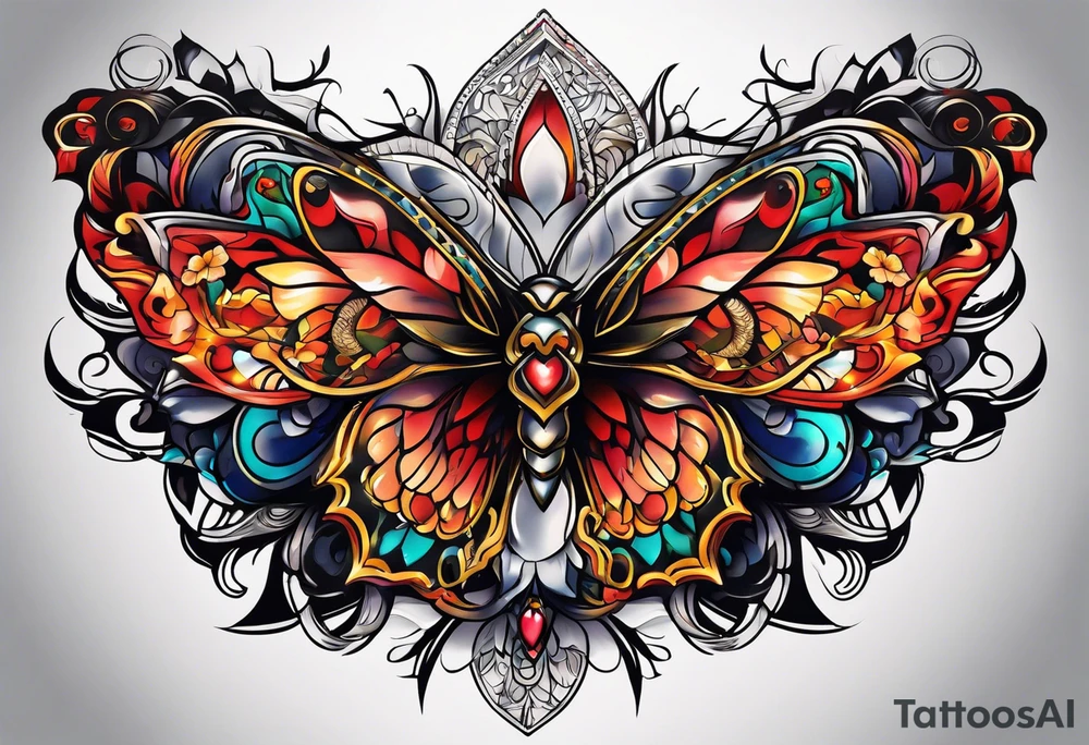 Dynamic tattoo idea