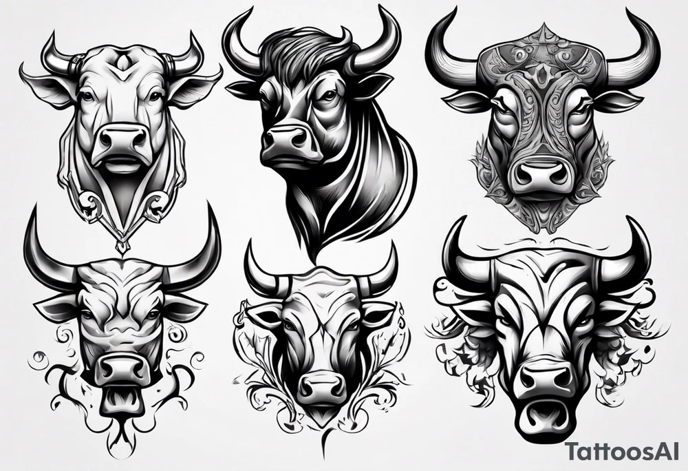 bull tattoo idea