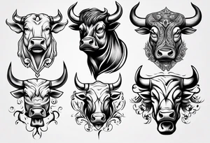 bull tattoo idea