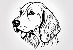 irish setter tattoo idea
