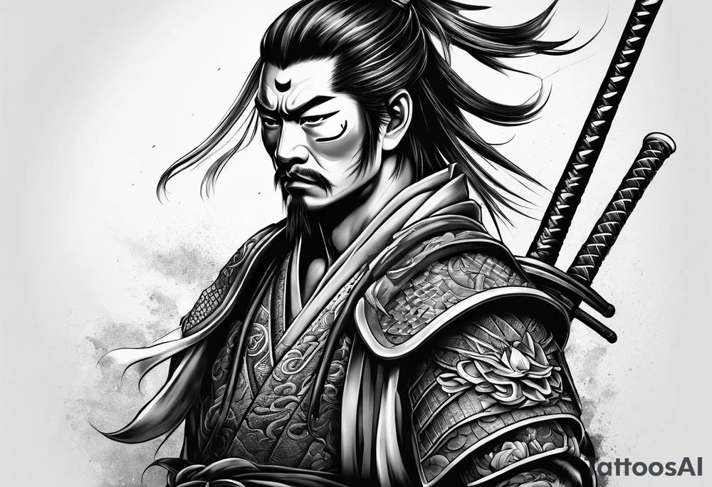 Samurai tattoo idea