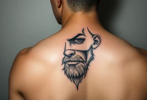 bbc on a face tattoo idea