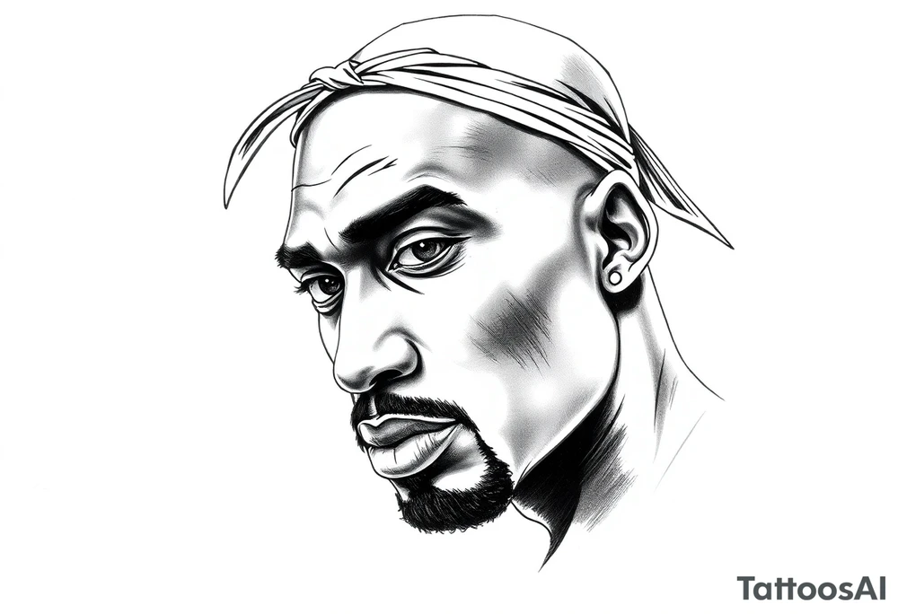 2 pac tattoo idea