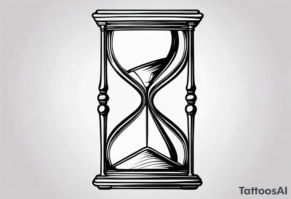 Hourglass tattoo idea