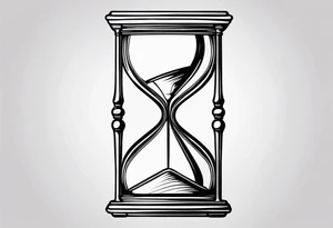 Hourglass tattoo idea