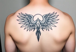 Angel alas tattoo idea