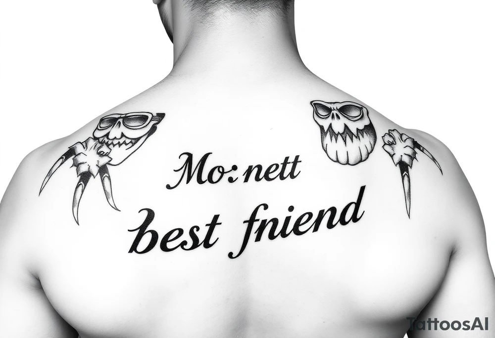 Money gangster best friends 2019 tattoo idea