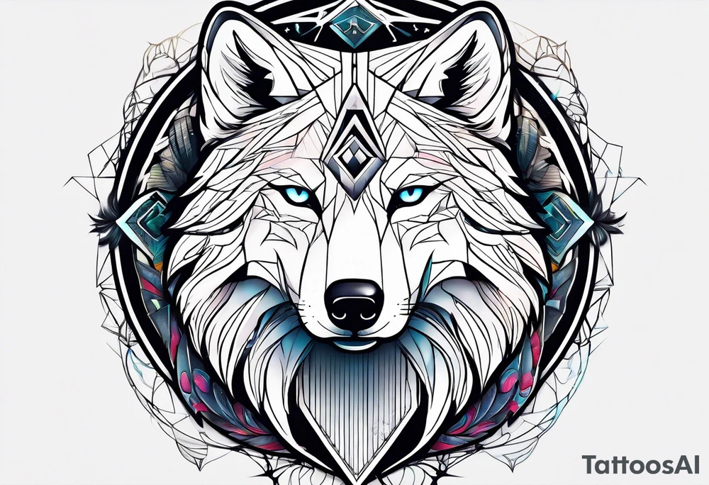 Lobo wolf for a male tattoo tattoo idea