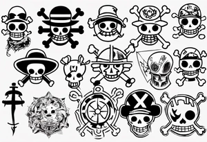 ONE PIECE tattoo idea