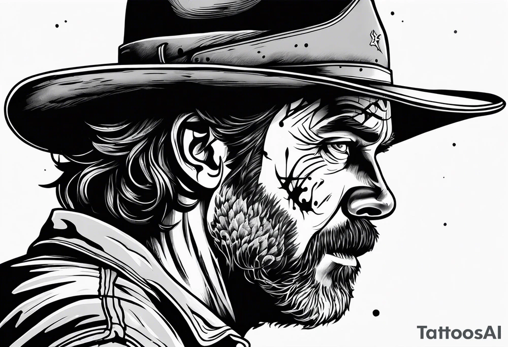 The walking dead rick tattoo idea