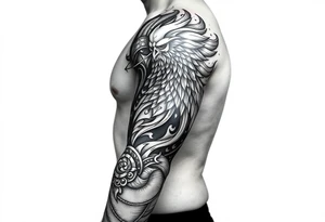 Nordic viking tattoo idea
