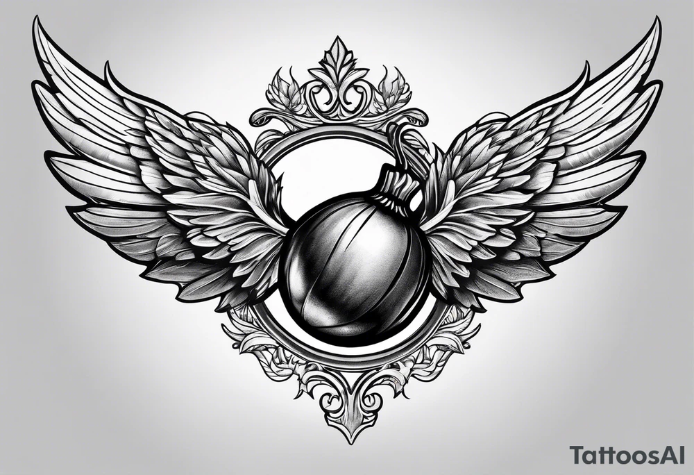 acorn, wings tattoo idea