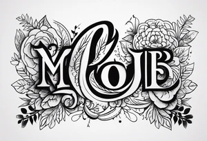 Pai e mãe homenagem tattoo idea