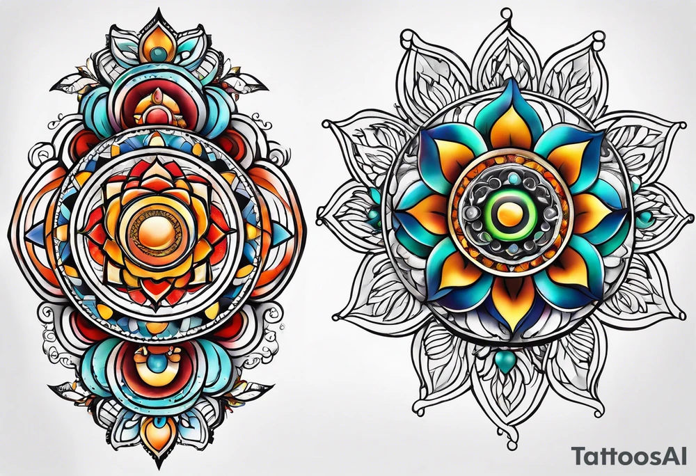 Chakra tattoo idea