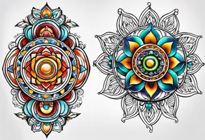 Chakra tattoo idea