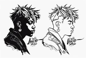 juice wrld tattoo idea