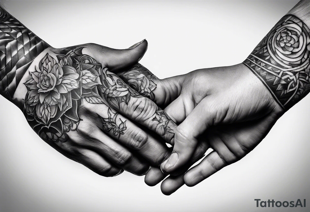 tattoo of tew hands pointing at each other but not touching tattoo idea tattoo of tew hands pointing at each other but not touching tattoo idea