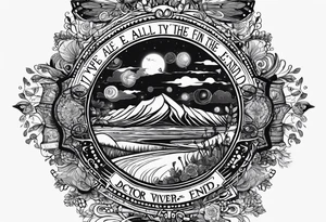 River songs diary from doctor who with the words "We're all stories in the end" tattoo idea