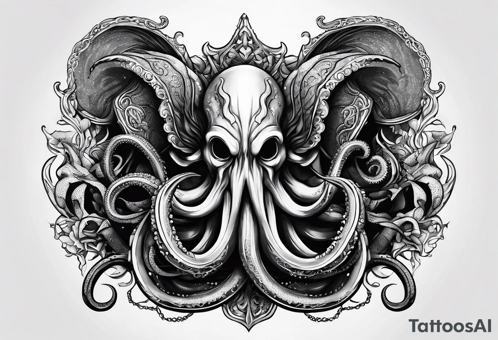 Chthulu tattoo idea