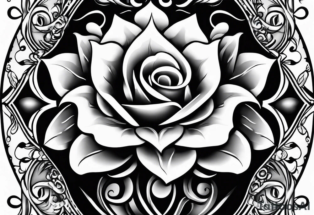 Candle alone in the darkness, a glimmer of hope. tattoo idea