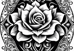 Candle alone in the darkness, a glimmer of hope. tattoo idea