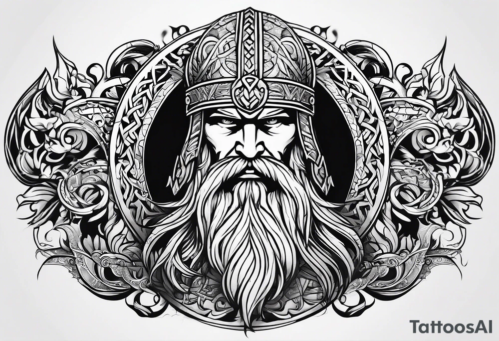 Viking tattoo idea