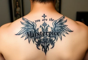 You are the Masterpiece to my Chaos tattoo idea