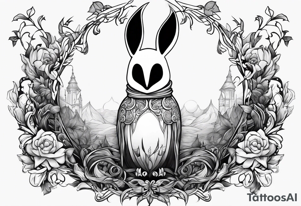Ricettacolo hollow knight tattoo idea