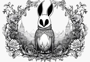 Ricettacolo hollow knight tattoo idea