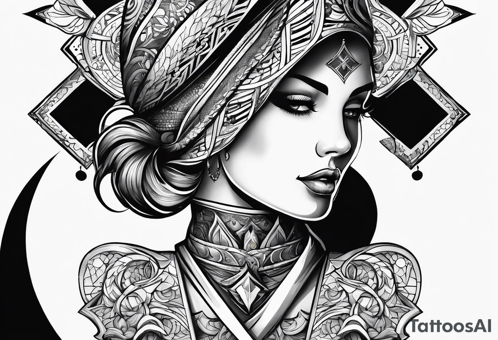 Spades tattoo idea