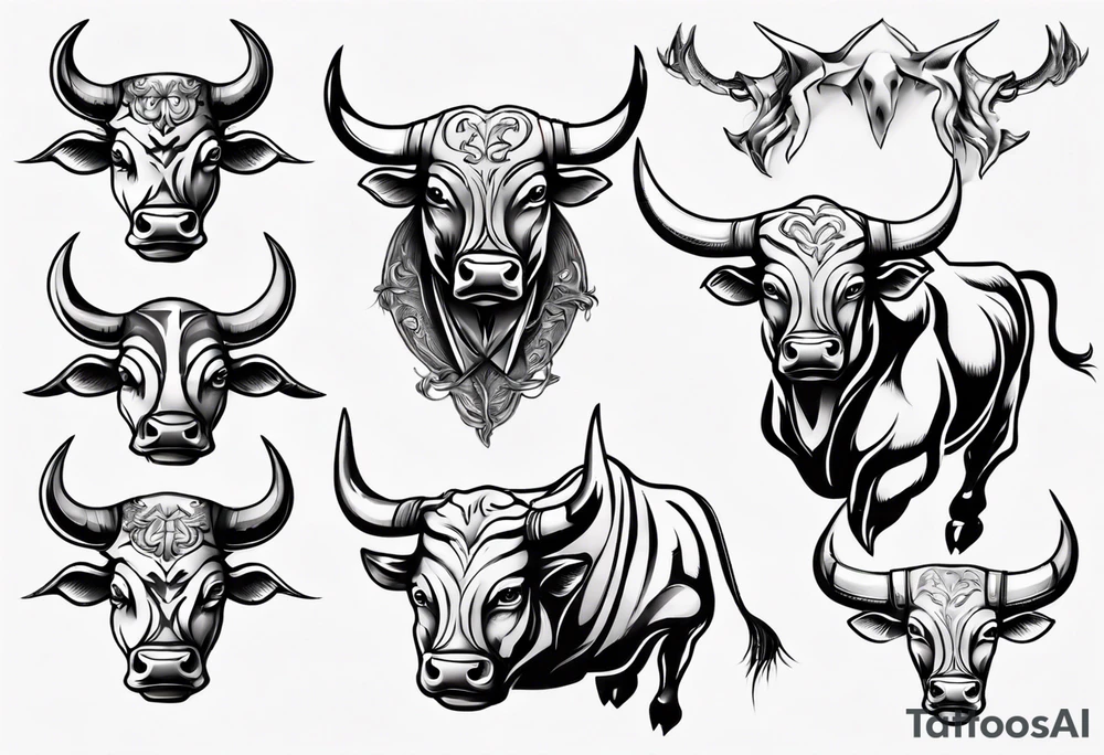 bull tattoo idea