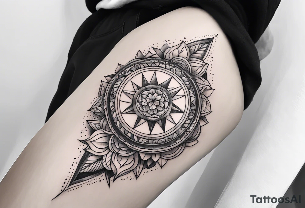 cute forearm tattoo idea