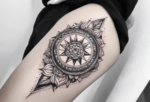 cute forearm tattoo idea