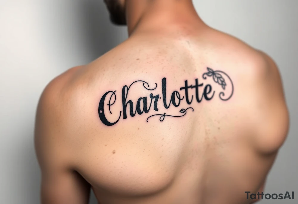A tattoo that means Charlotte  no name tattoo idea