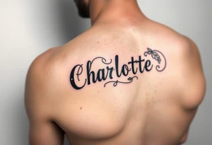 A tattoo that means Charlotte  no name tattoo idea