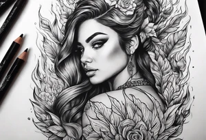 Fire tattoo idea