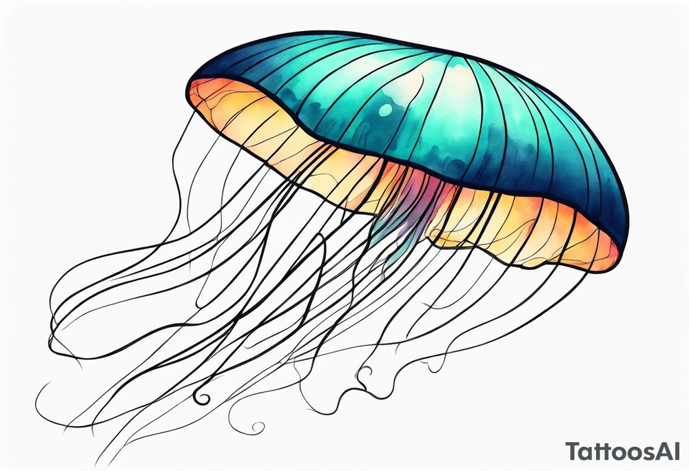 Jellyfish tattoo idea
