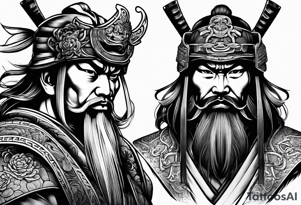 samurai tattoo idea