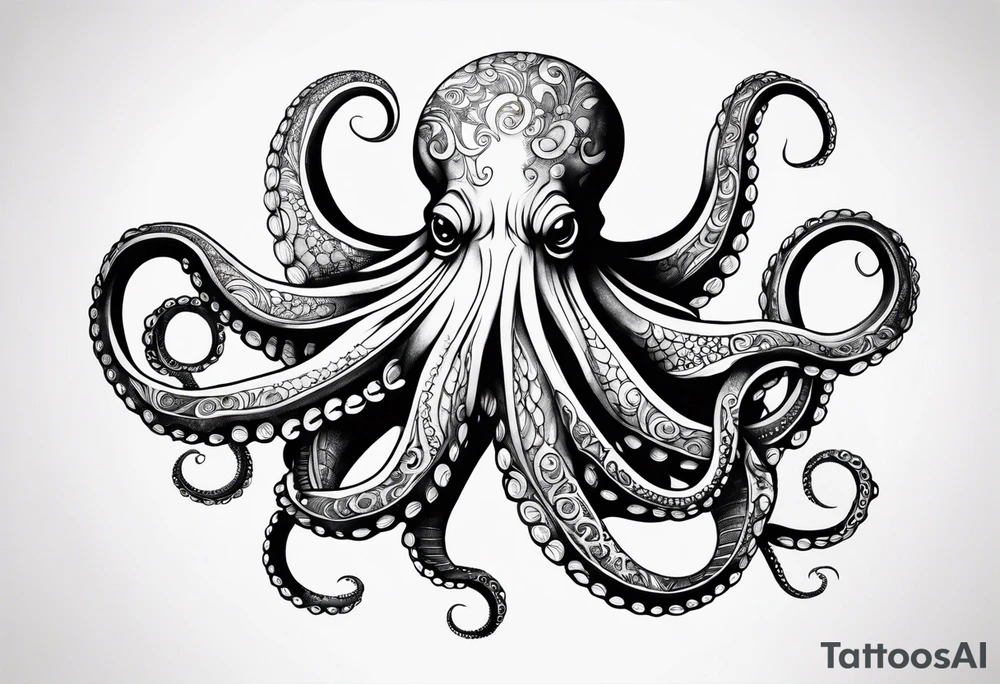 Octopus tattoo idea