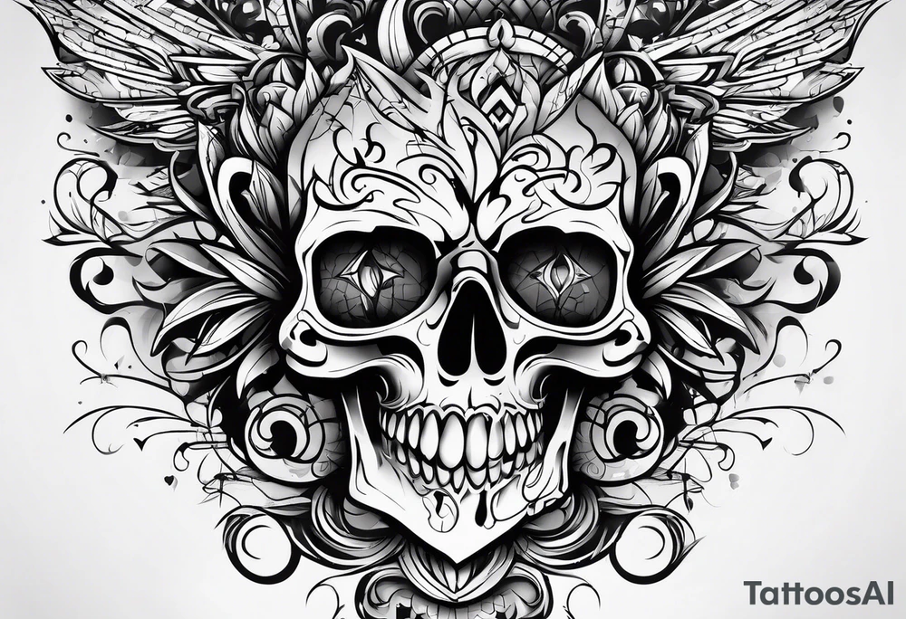 graffiti word tattoo idea