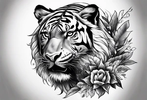 Big nature tattoo tattoo idea