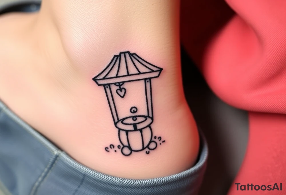 Wishing well tattoo idea