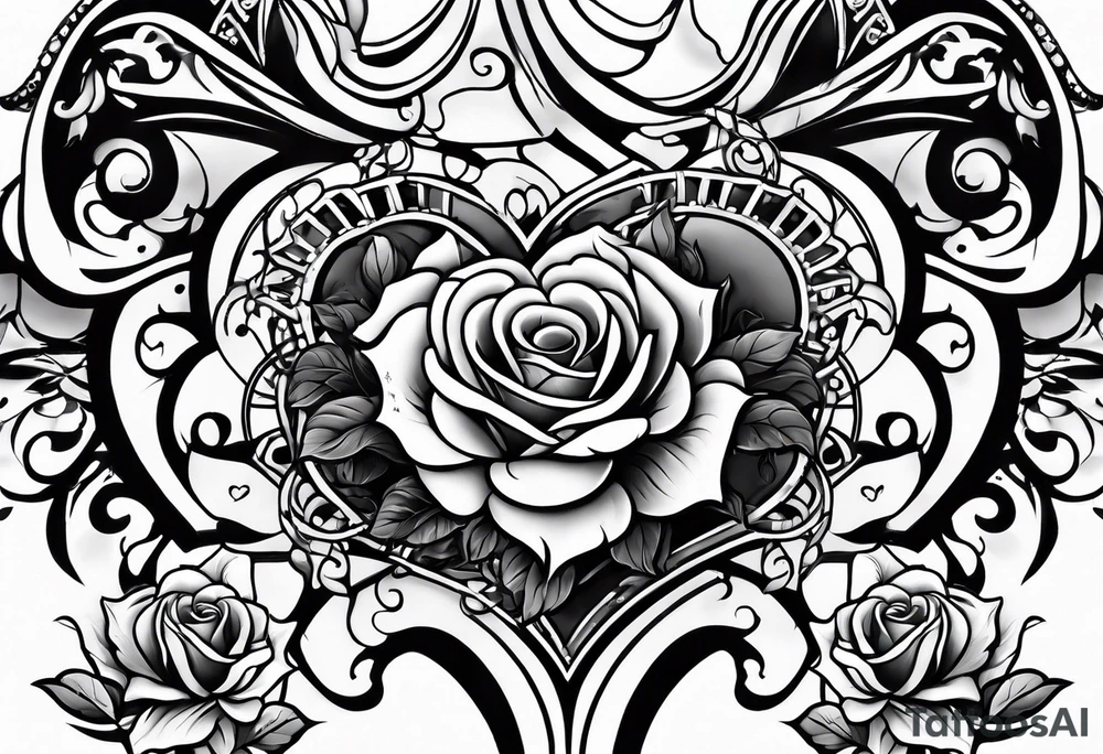 Bloody Heart tattoo idea