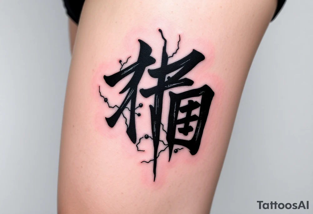 二千六年十二月三十日 in kanjis sosho thin lines gothic style tattoo idea