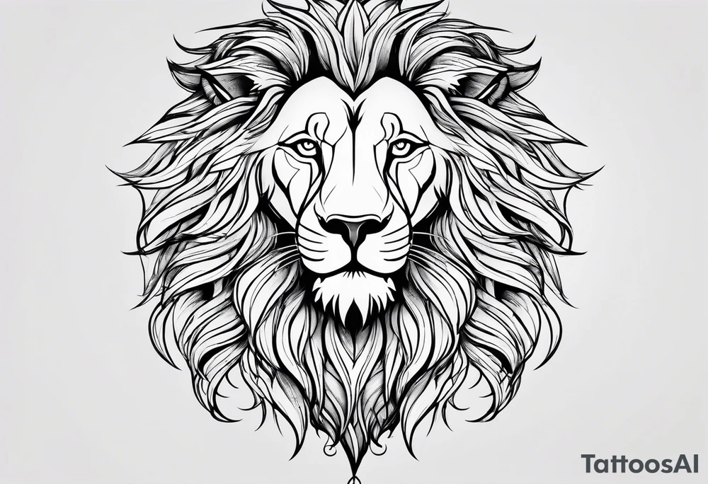 Lion of judah tattoo idea
