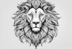Lion of judah tattoo idea