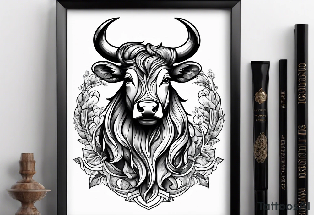 taurus tattoo idea