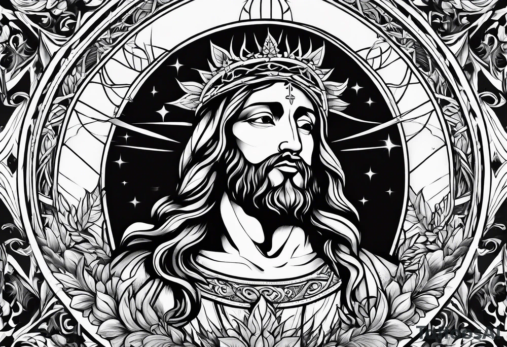 simbolo de jesus tattoo idea